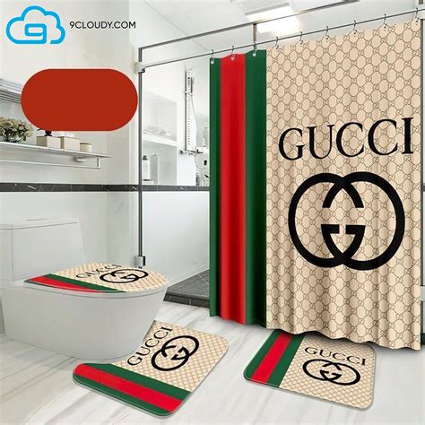 gucci curtain set|Gucci Shower Curtain Set .